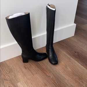Abeo Black Heeled size US 5 Leather Boots